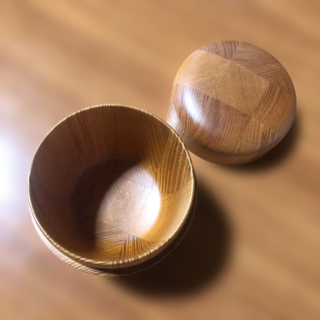 寄木細工 箱根細工 なつめ 棗 茶入れ 茶道具 茶道 無垢 茶筒 小物入れ