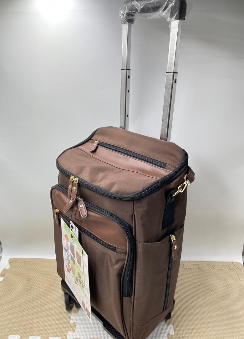 【保冷保温バッグ付き！】SAXON:cue ショッピングカート BR