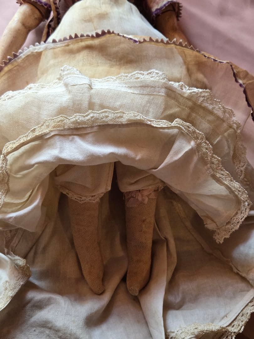 アメリカン　アンティーク　蝋人形 ワックスドール　wax doll