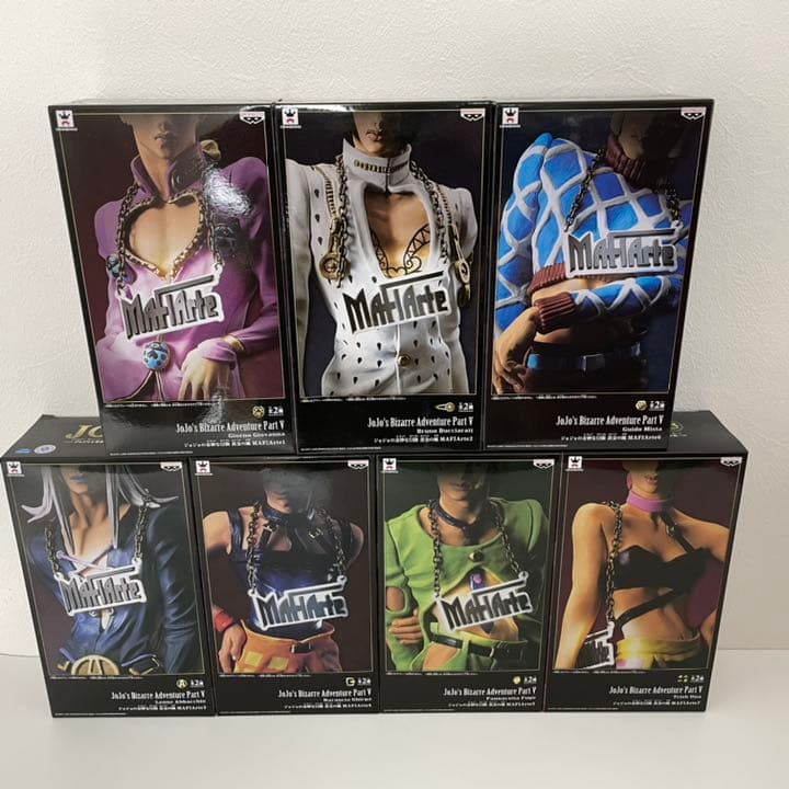 ★新品未開封 ジョジョの奇妙な冒険 黄金の風 MAFIArteマフィアルテ