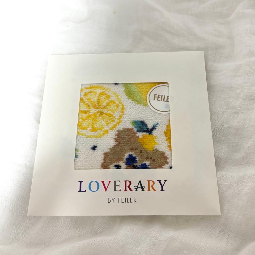 FEILER LOVERARY レモン柄ハンカチ　広島限定　完売商品