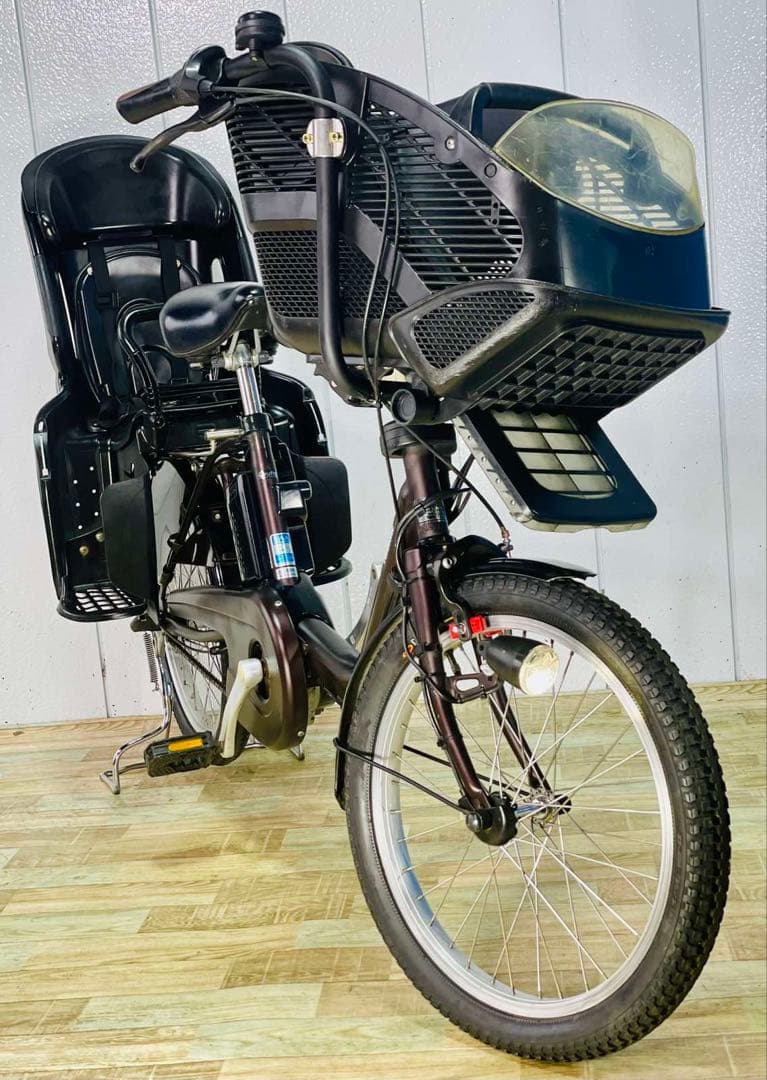 2960パナソニック12アンペア　3人乗り対応子供乗せ　電動アシスト自転車