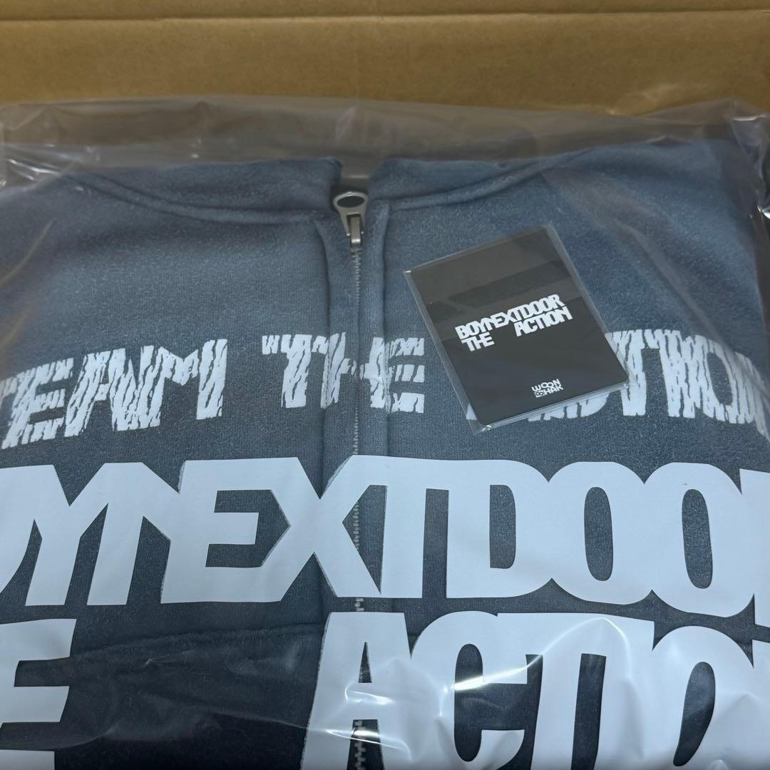 BOYNEXTDOOR トレカ付 フーディー TheAction