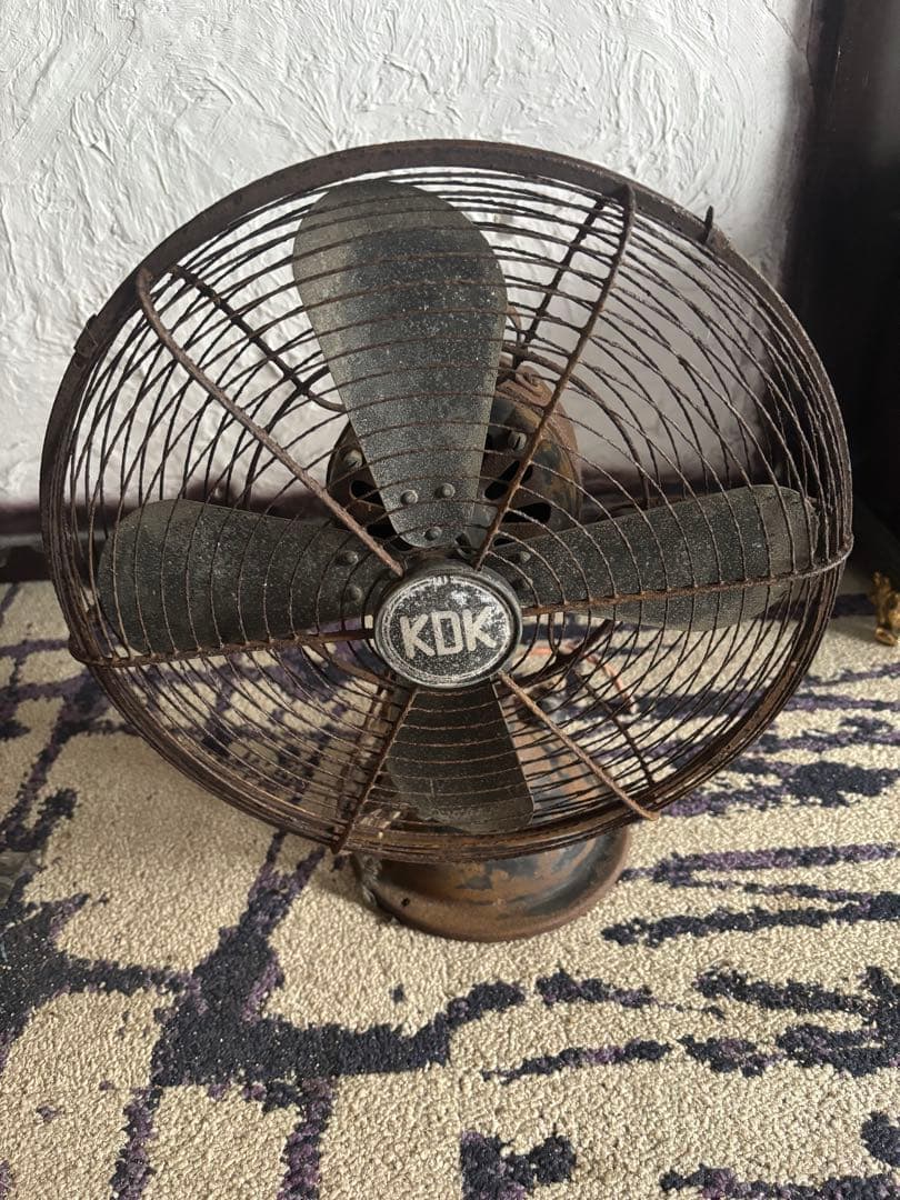 昭和 レトロ　扇風機 　KDK　　　　川北電気製作所 　アンティーク