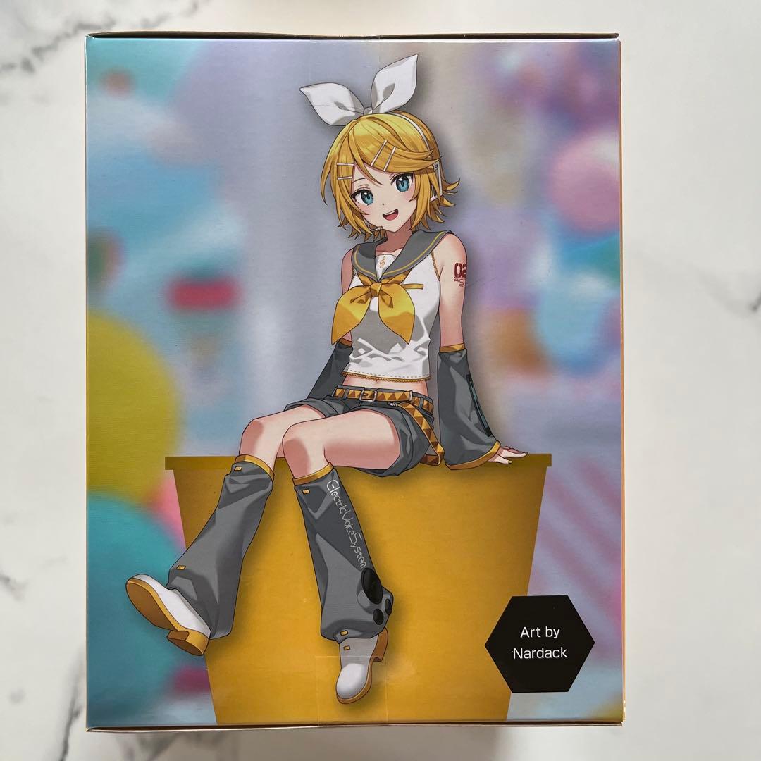 ♡ フリューくじ 初音ミク ぬーどるストッパー フィギュア B賞 鏡音リン ♡