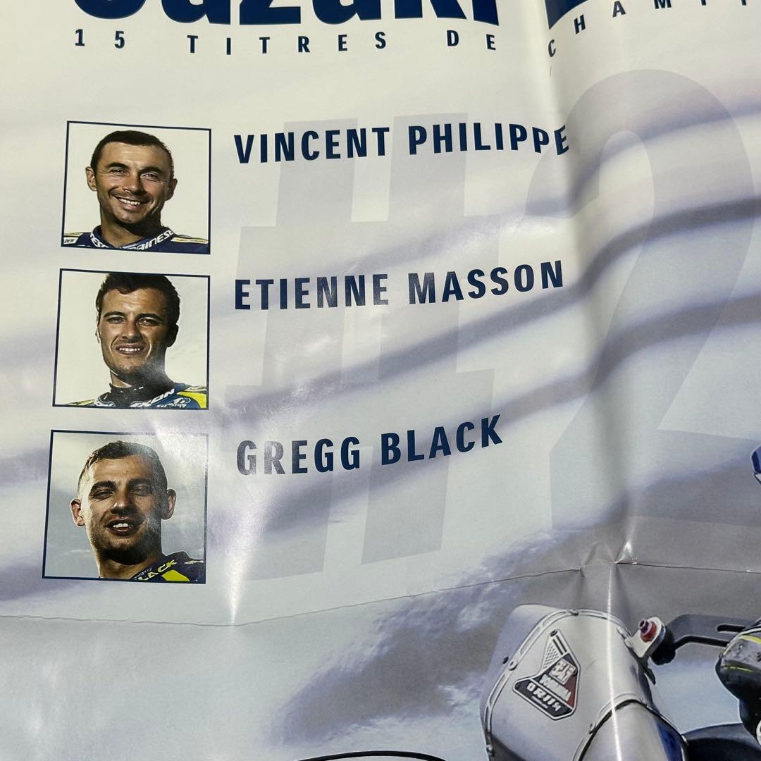 【2019鈴鹿8耐】SERT 直筆サイン入りポスター GSX-R1000