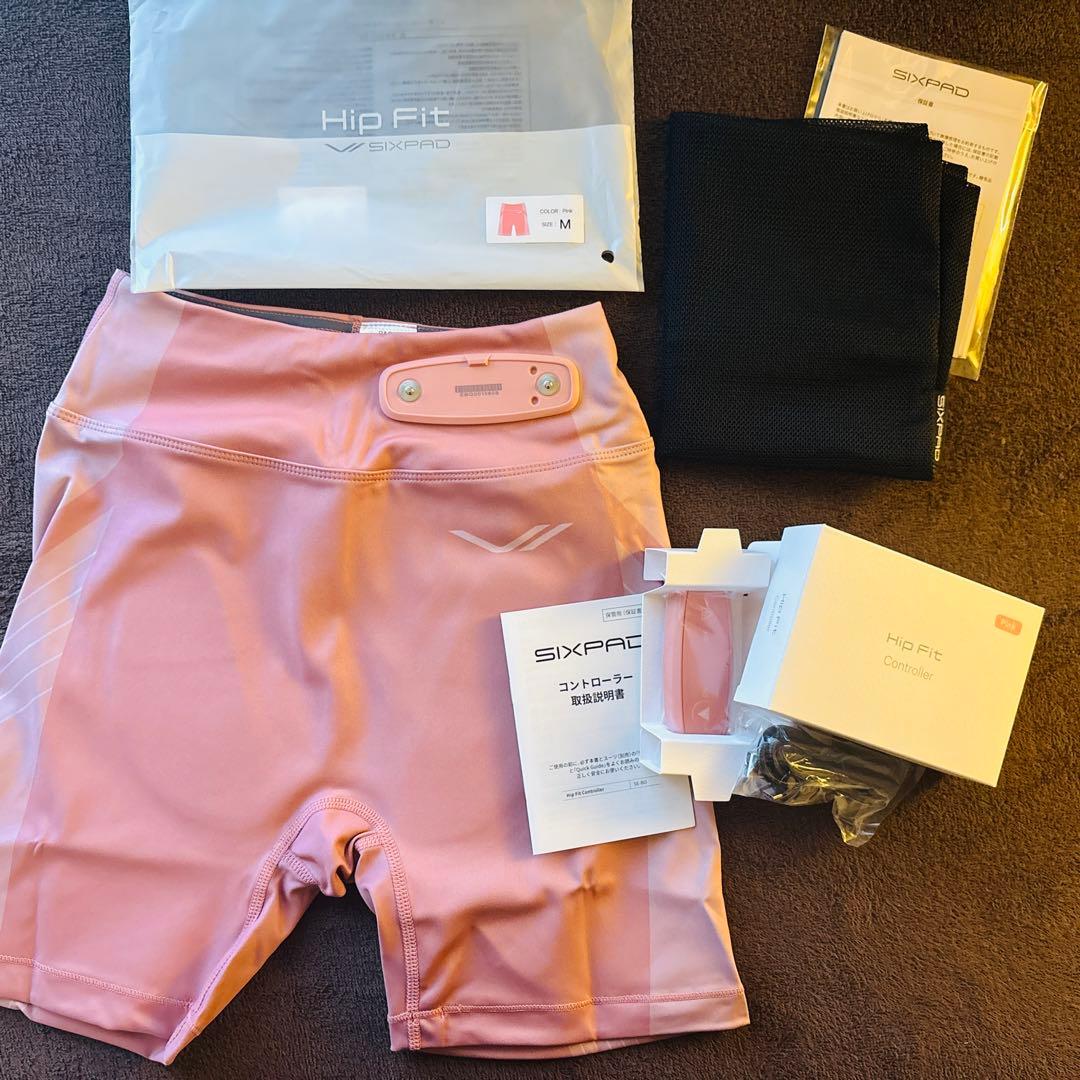 1年保証付きSIXPAD ヒップフィット　Mサイズ　ピンク