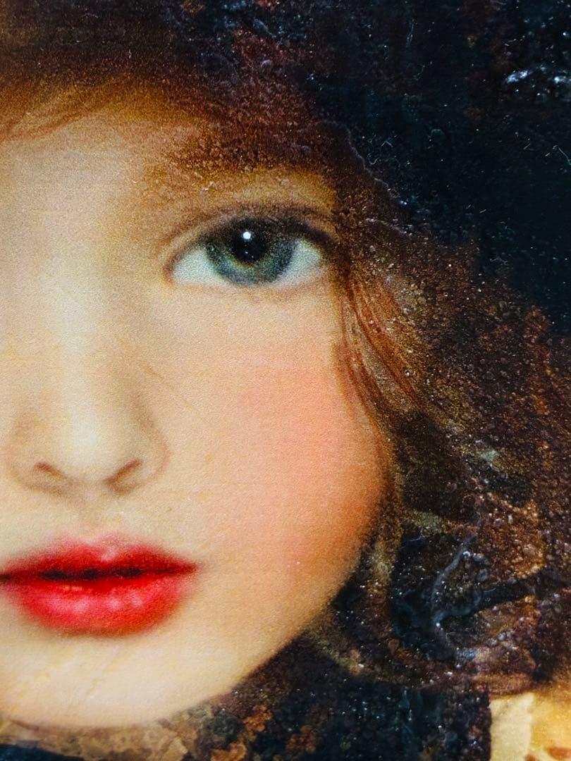 幻想世界の少女画家 横田美晴 『琥珀色の詩集』P4号 真筆作品