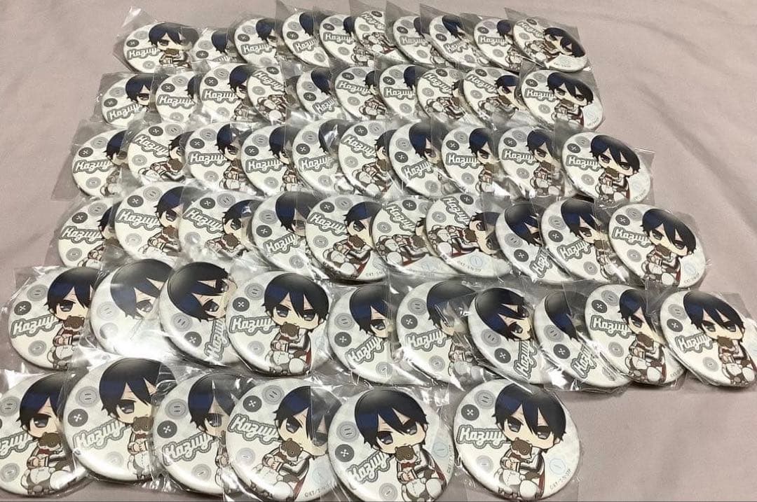 徳川カズヤ　缶バッジ　ジャンプショップ