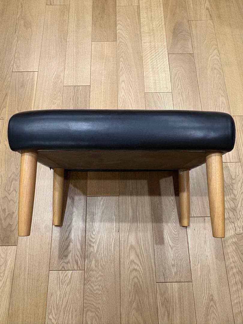 CONDE HOUSE カンディハウス エクリプス オットマン　ブラック　黒