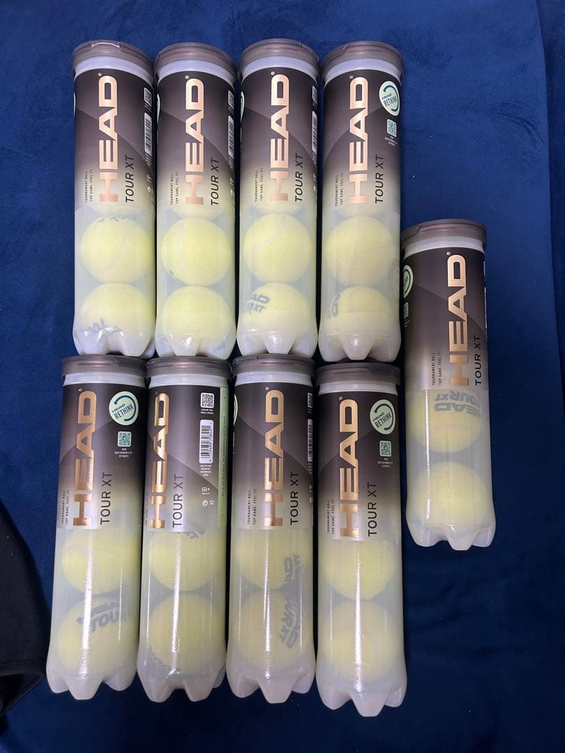 【新品未使用】HEAD TOUR XT テニスボール 9缶（4球缶×9）36球