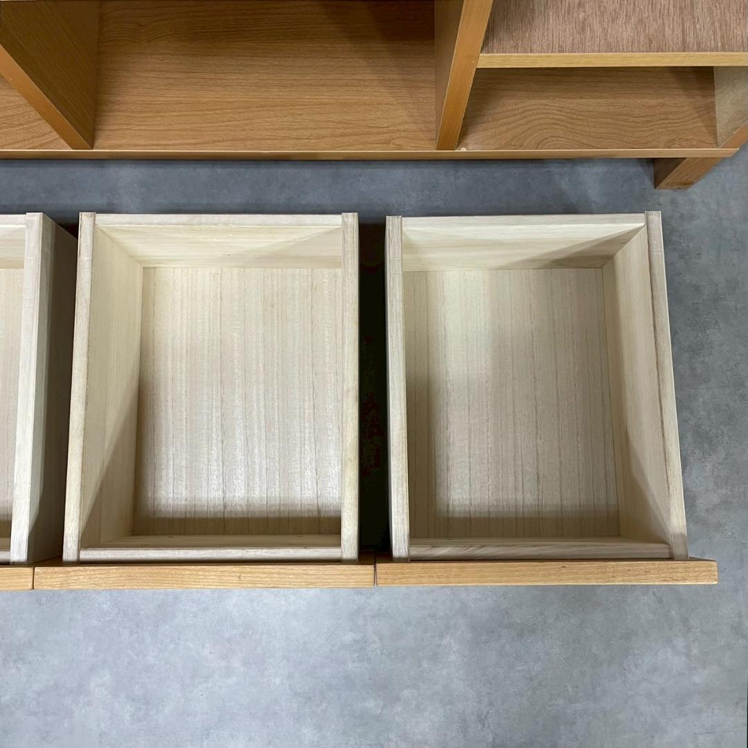 高野木工 レッチェ マガジンラック ホワイトオーク キャビネット ナチュラル