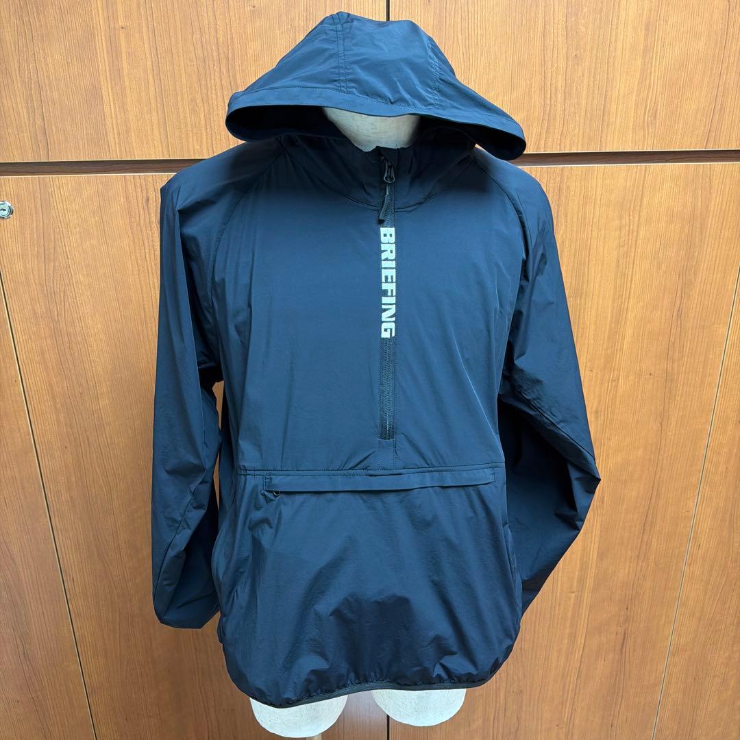 ま*に様 BRIEFING フード付きジャケット ブラック