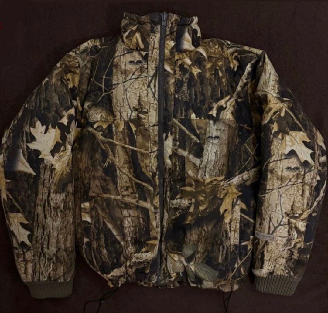 Columbia カモフラージュ ダウンジャケット リアルツリー コロンビア