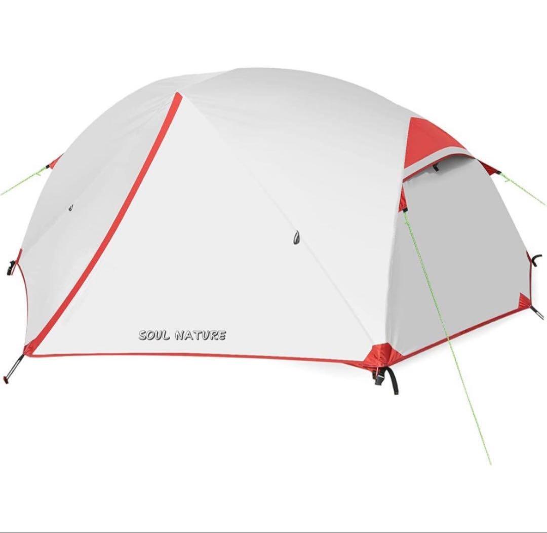 テント 2人用 ツーリングテントソロテント SoulNature キャンプテント