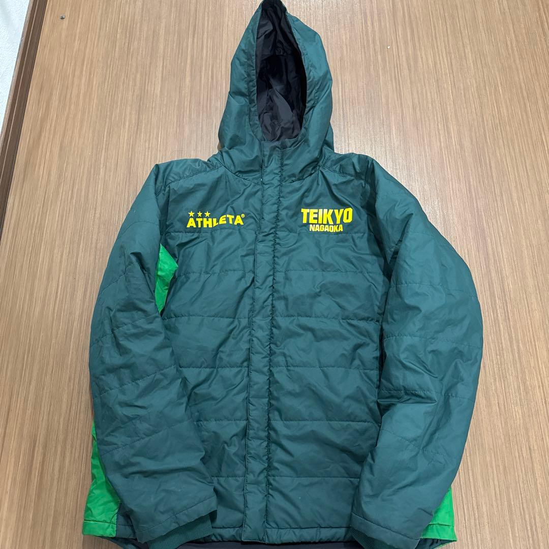 ATHLETA 帝京長岡ウォーマー　グリーン　Mサイズ