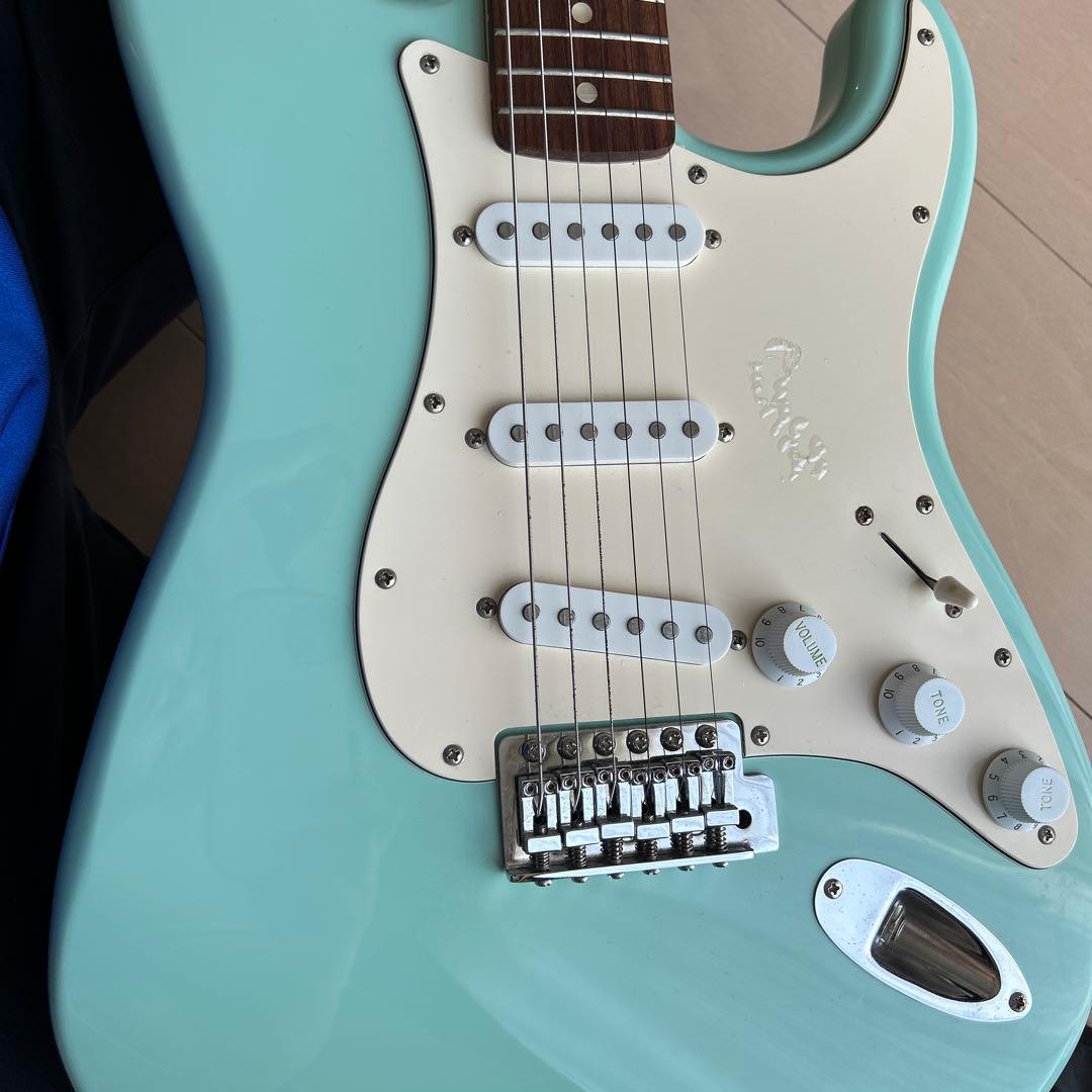 （限定カラー）サーフグリーンSquier by Fenderストラストキャスター