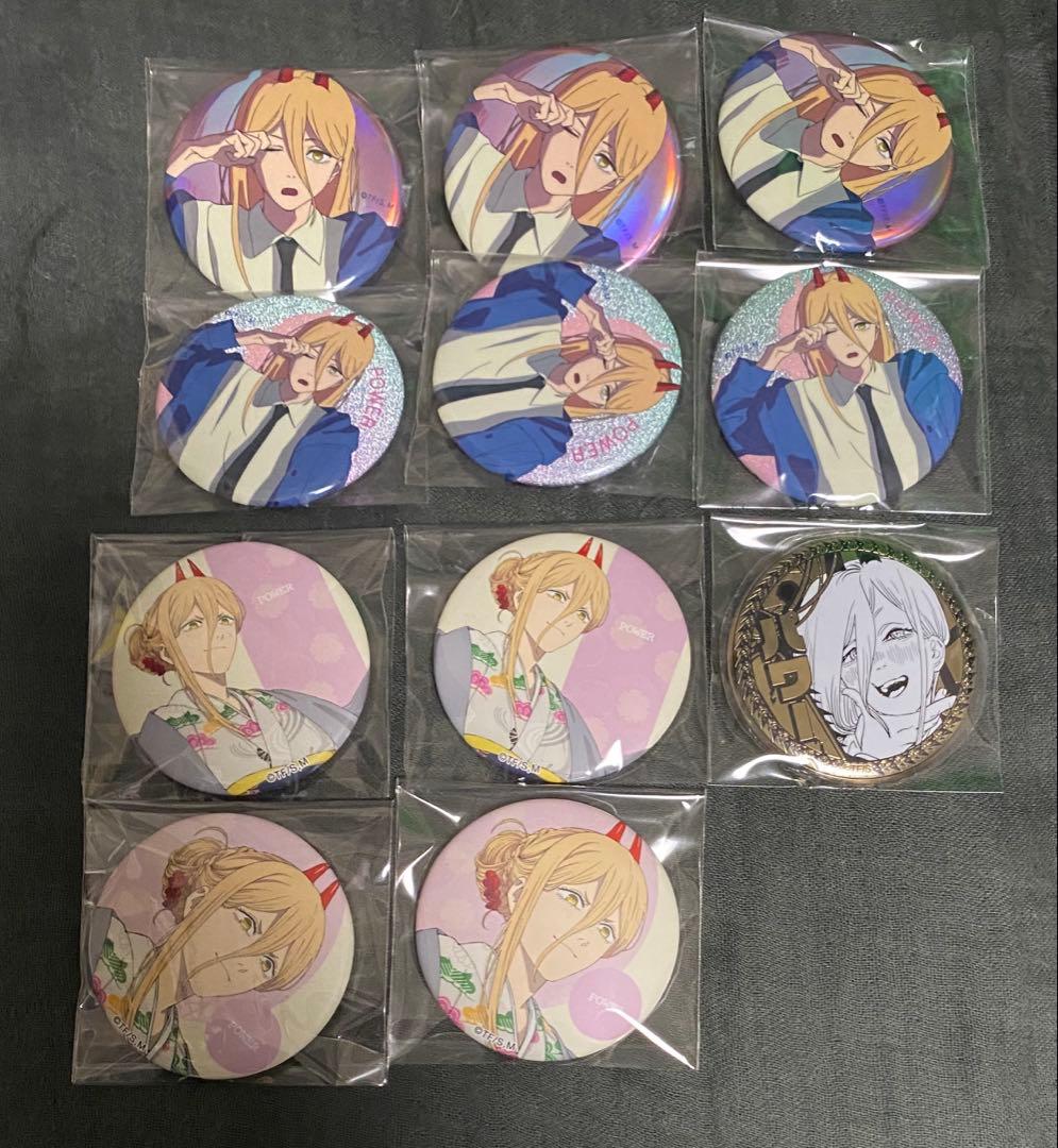 チェンソーマン　gear up 和装　ゴールデン缶バッジ　パワー