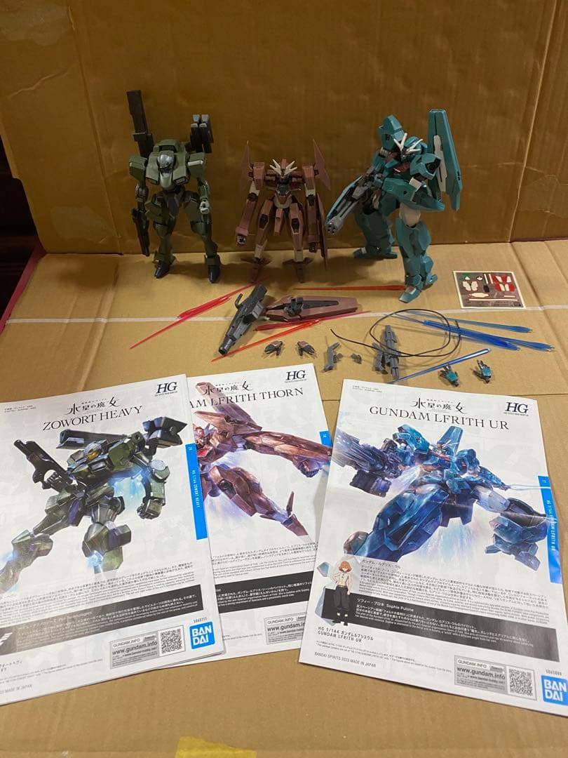 水星の魔女　ガンプラ　まとめ売り