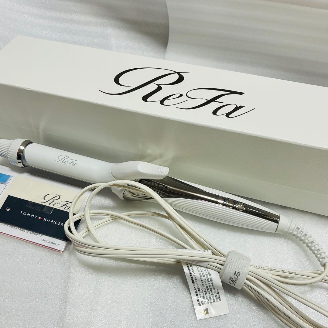 ReFa カールヘアアイロン ホワイト　リファ　アイロン 使用回数極少 26mm