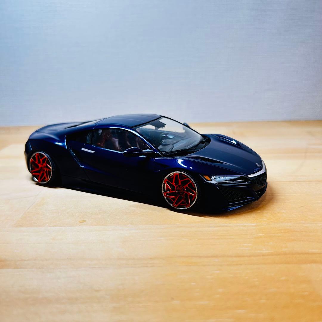 値引き！1/24タミヤ NSX Acura 左ハンドル仕様 アオシマ