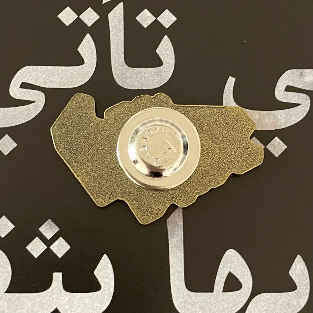 【レア・非売品】大阪万博 サウジアラビア館 スタッフ限定ゴールドピンバッジ