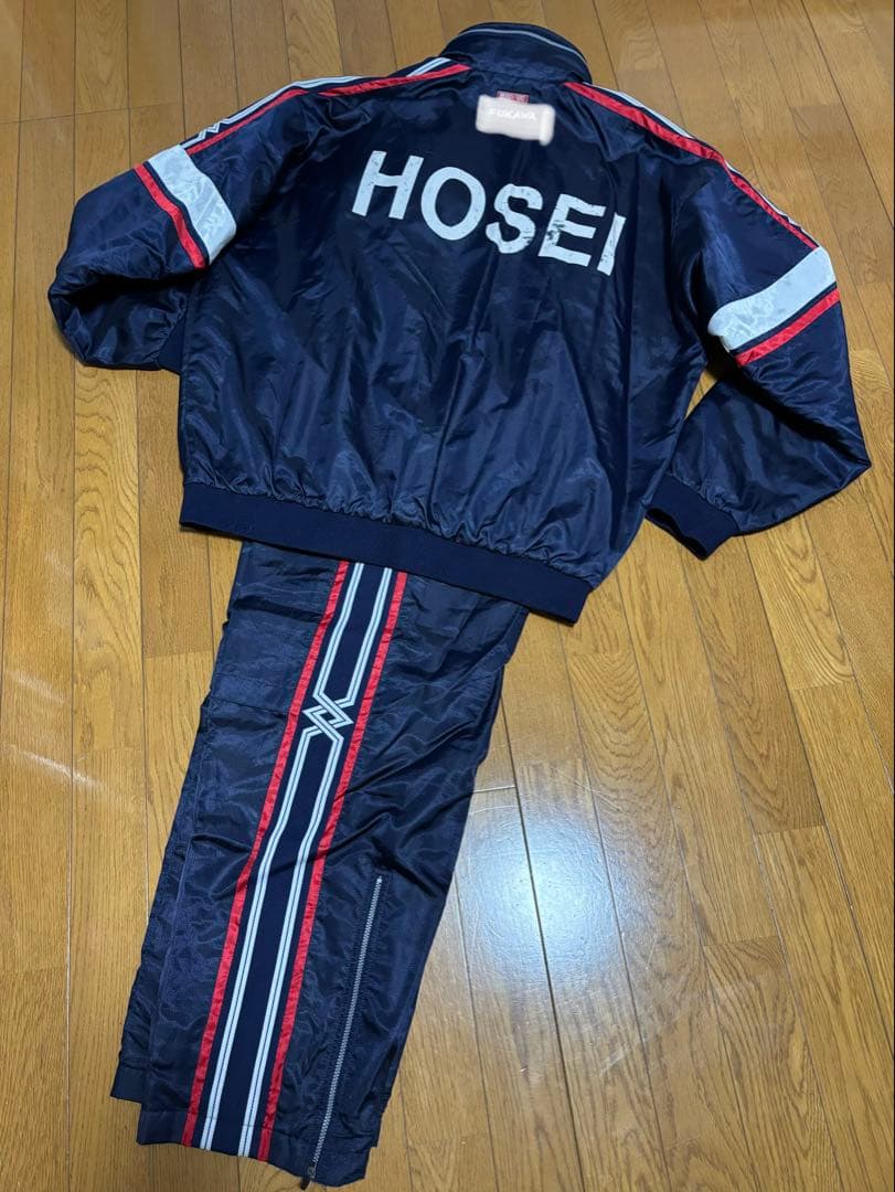 法政大学　ラグビー部　ウインドブレーカー上下