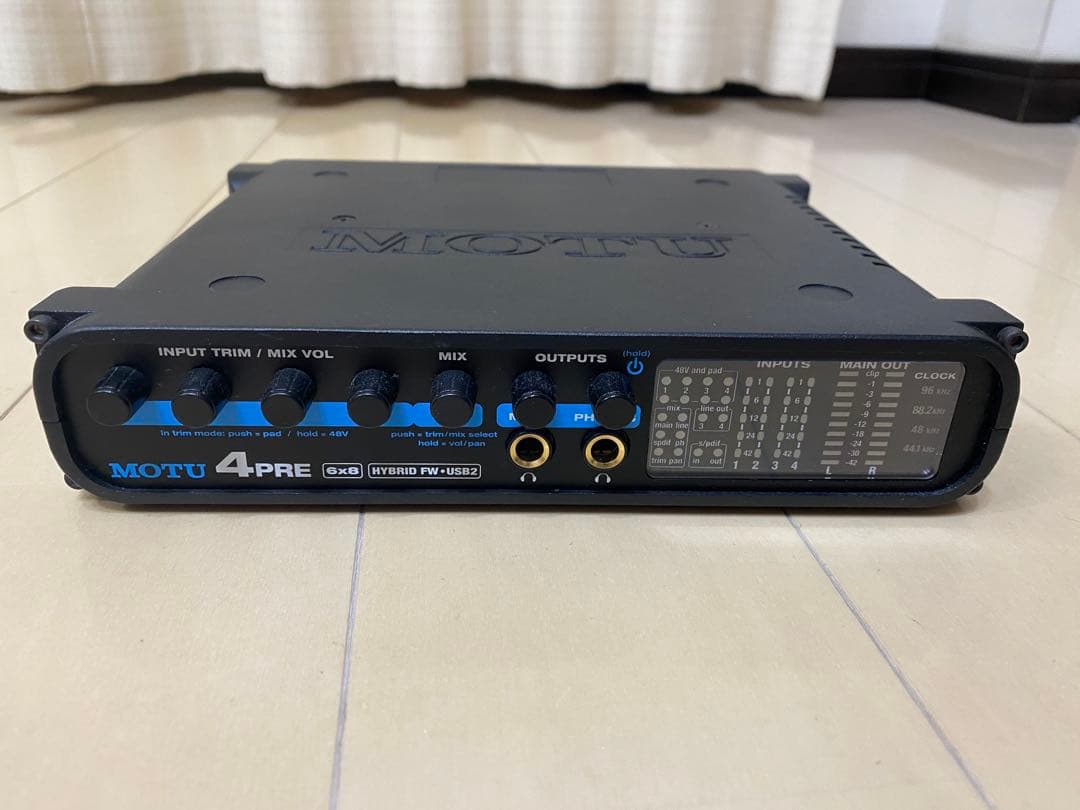 MOTU 4PRE オーディオインターフェイス