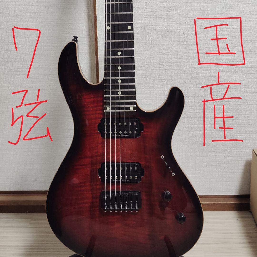 7弦ギター　国産 ダイナ楽器　LORE CROW