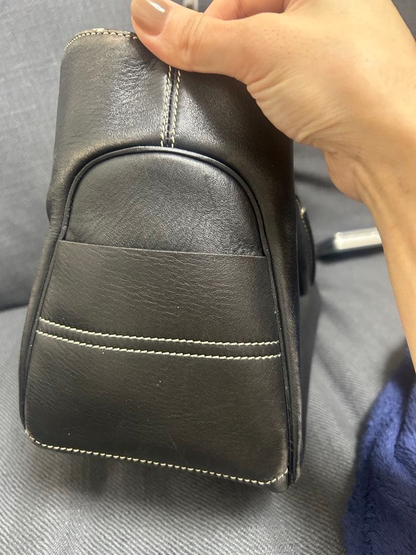 セリーヌ　Celine ブギーバッグ　黒　トリオンフ　チャーム付き