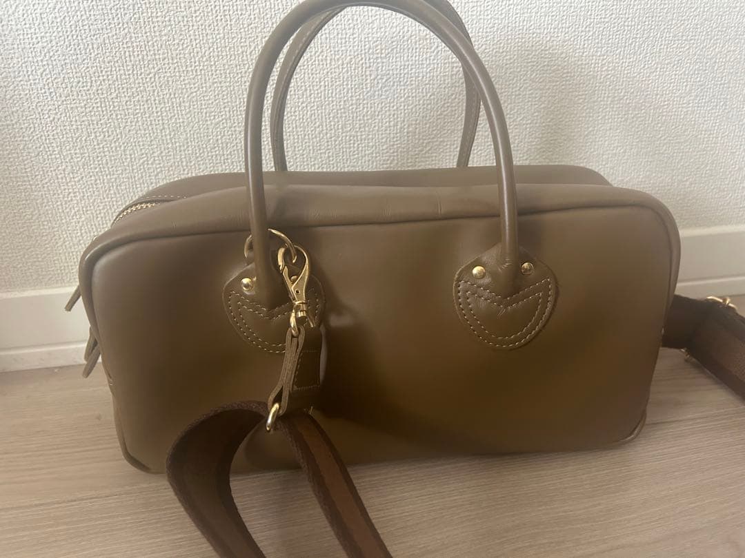 【お値下げ】ヤングアンドオルセン　フレームワーク別注 ボストンバッグ