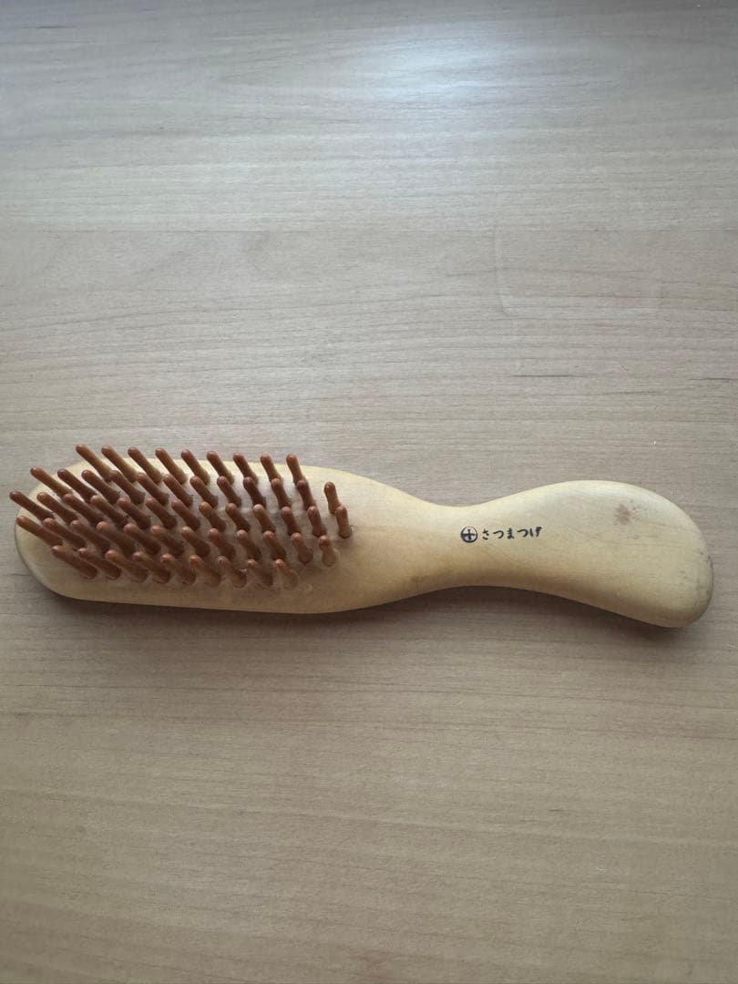 櫛 喜多つげ製作所 薩摩つげブラシ 5列