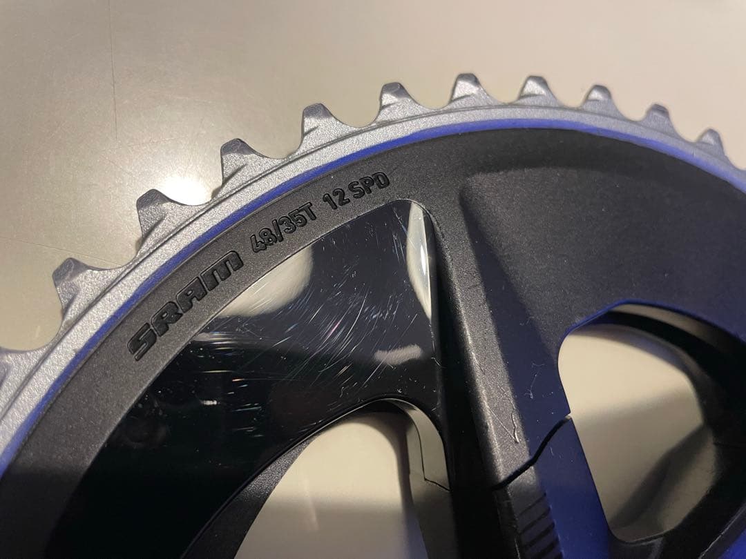 希少 SRAM RIVAL クランクセット 48 35 160mm 良品 12速