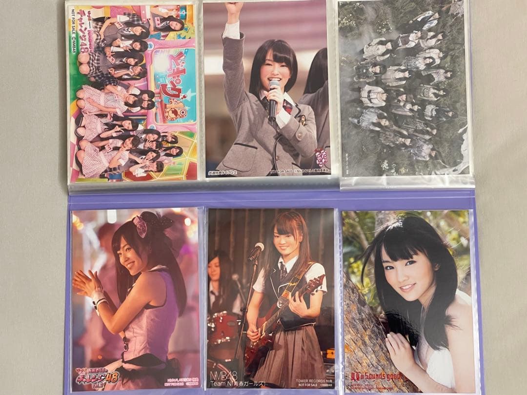 山本彩さん　NMB48 生写真　公式写真　カード　110枚　バラ売り可