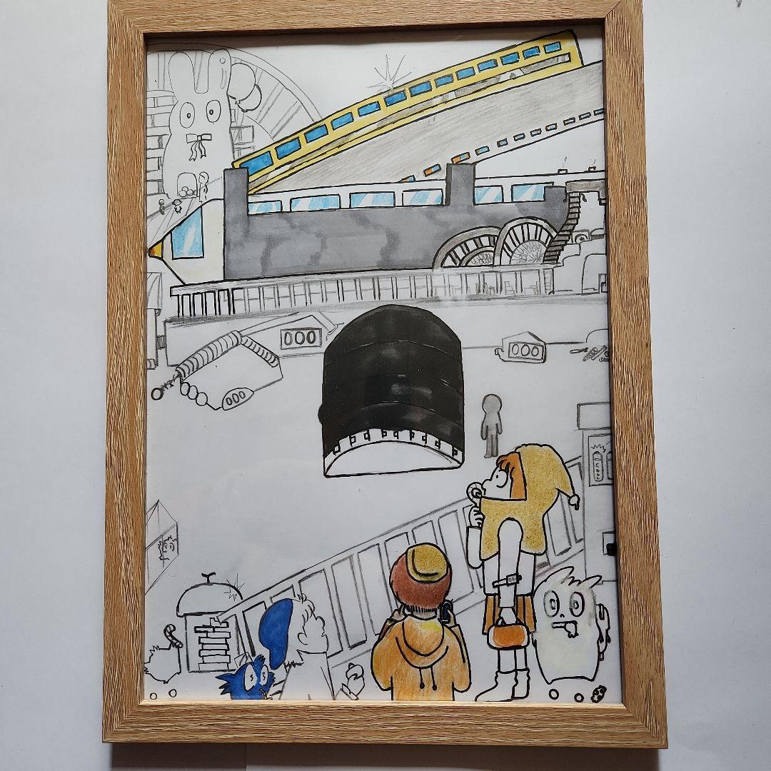 50万円です。未来モーター(原画です。)