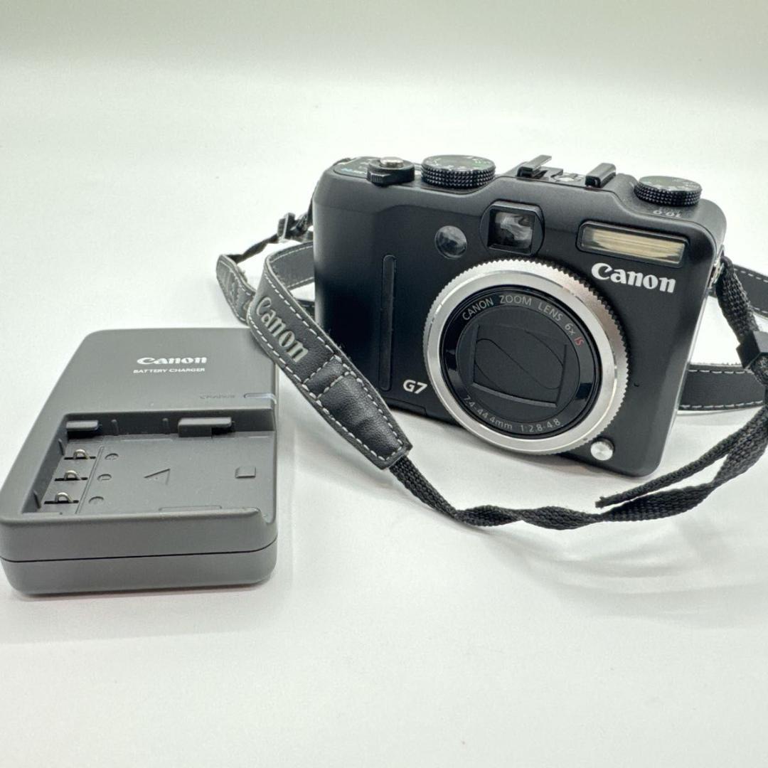 Canon PowerShot コンパクトデジタルカメラ G7 ブラック