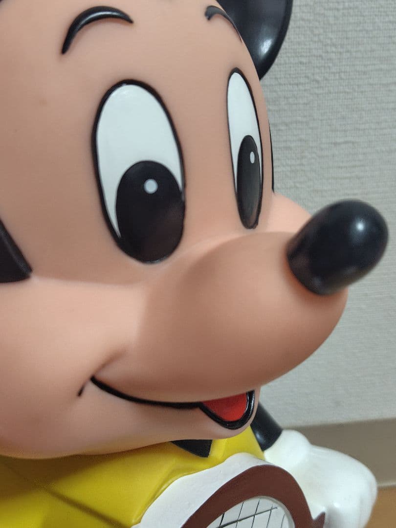 三菱銀行　ミッキーマウス　貯金箱　新品未使用　特大　ディズニー