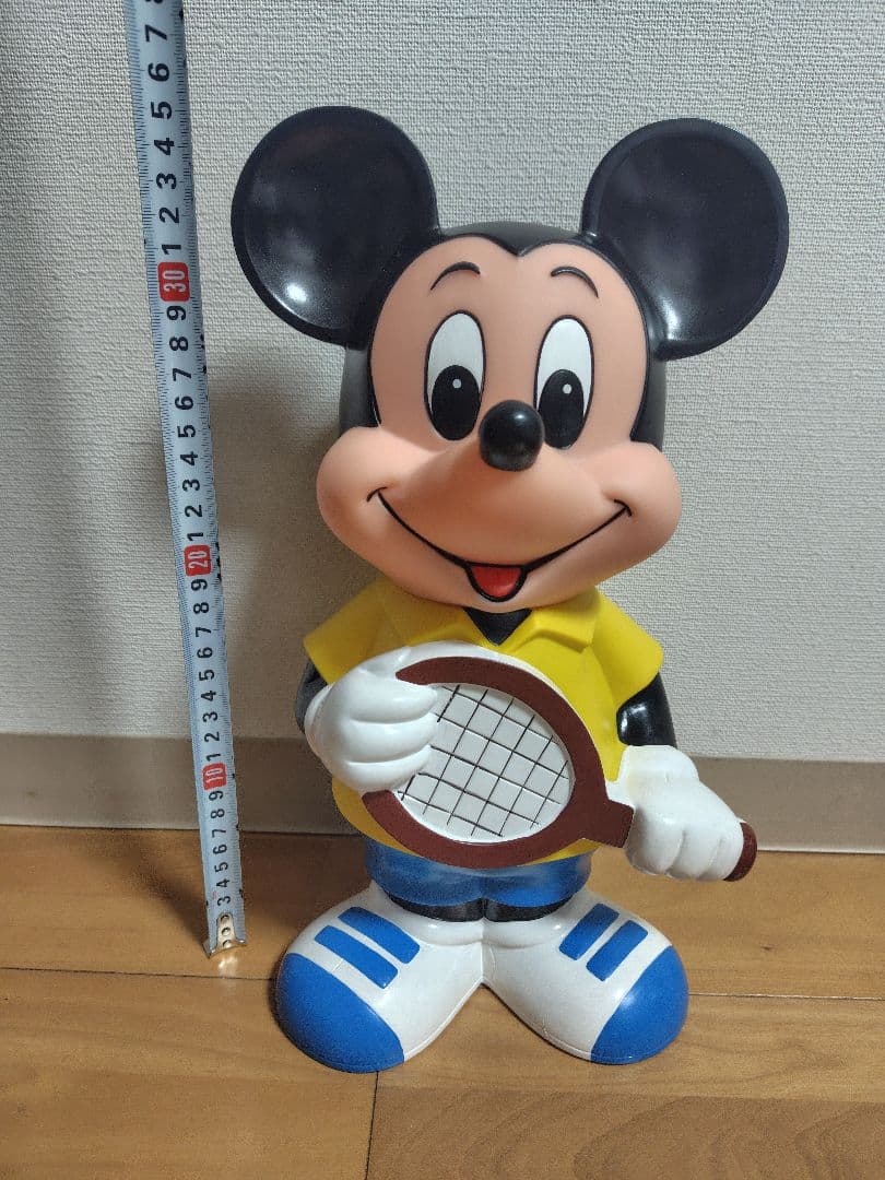三菱銀行　ミッキーマウス　貯金箱　新品未使用　特大　ディズニー