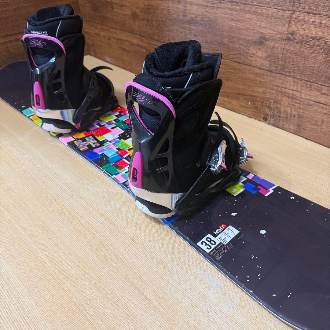 HEAD ヘッド　STELLA　初心者オススメ　レディース スノーボード 3点