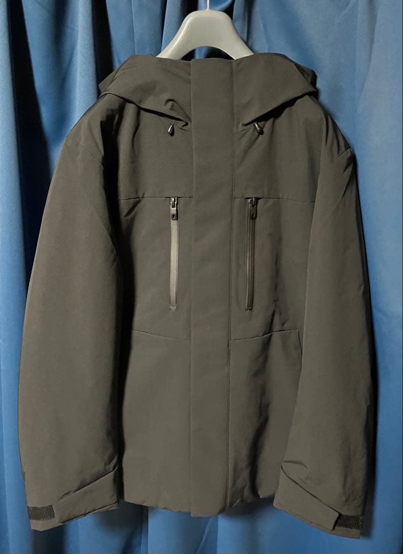 【新品未使用】ユニクロ ハイブリッドダウンパーカ XS 09 BLACK