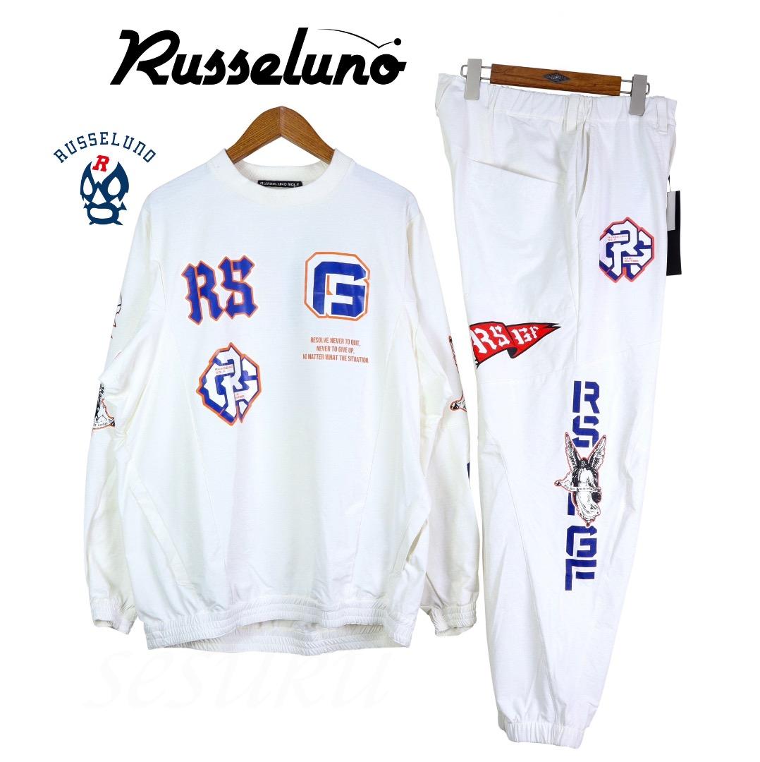 【size5】ラッセルノ ゴルフ ストレッチ プルオーバーブルゾン/パンツ