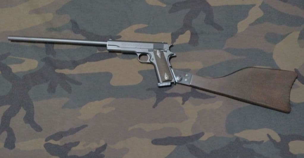 東京マルイ コルトガバメント M1911A1 ロングバレル　ストック　カスタム