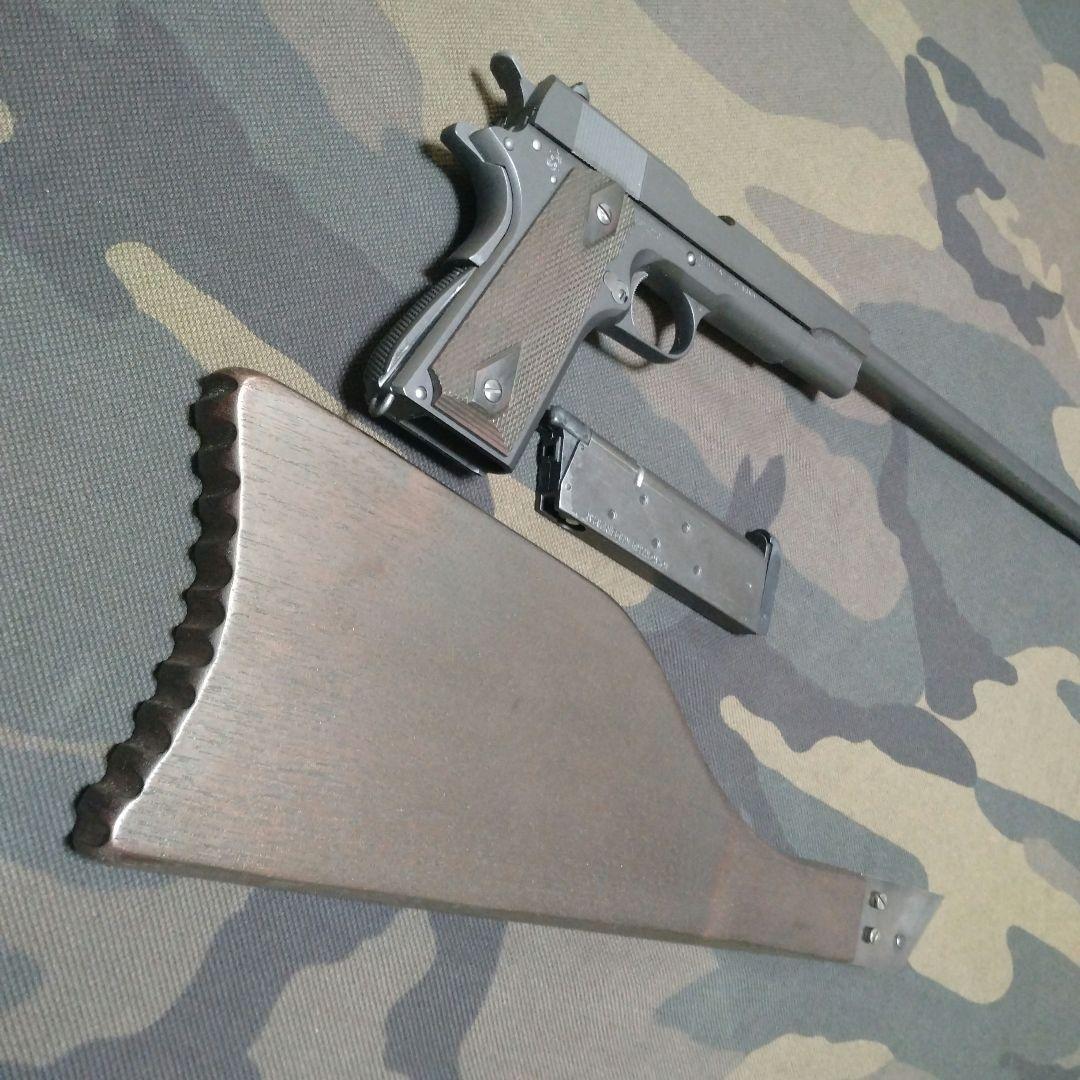 東京マルイ コルトガバメント M1911A1 ロングバレル　ストック　カスタム
