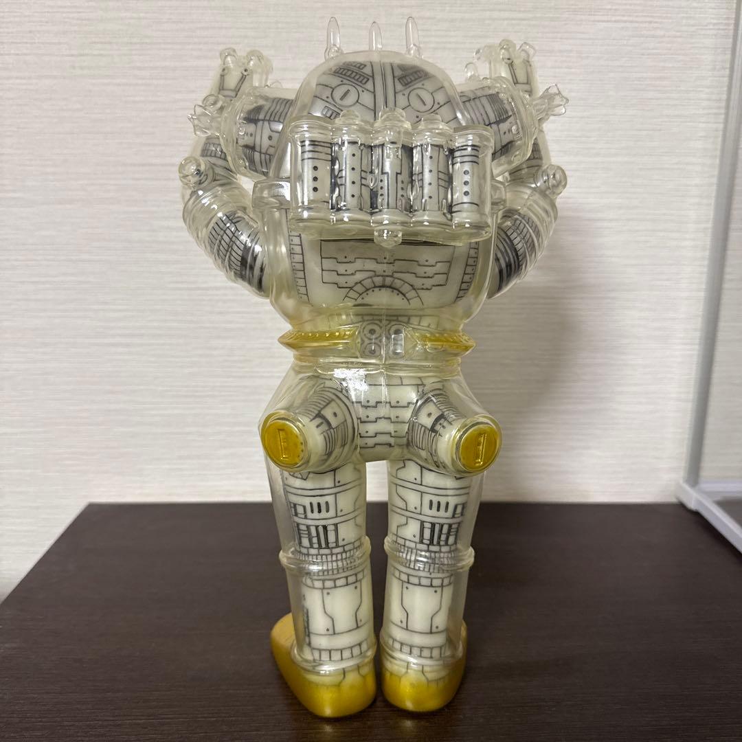 F*O様 マルサン　キングジョー　450 クリア畜光　ソフビ