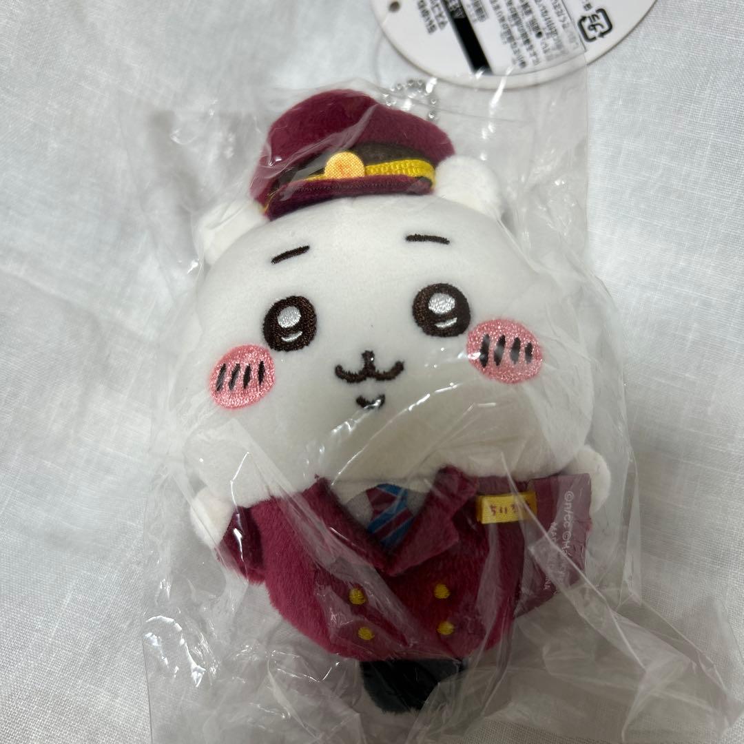 匿名配送　ちいかわ　ハチワレ　阪急電車なマスコット　２個セット　未開封タグ付き