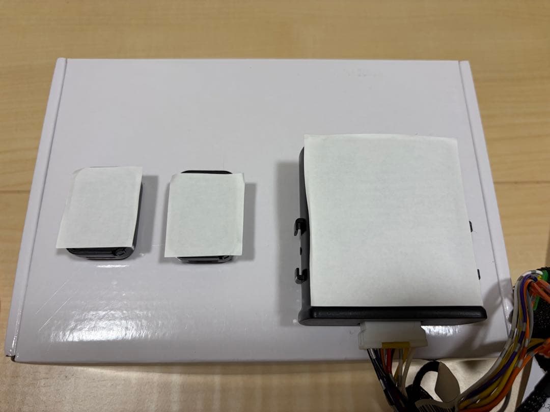 N-BOX JF5 純正アームレストコンソール＋スライドドア増設スイッチ