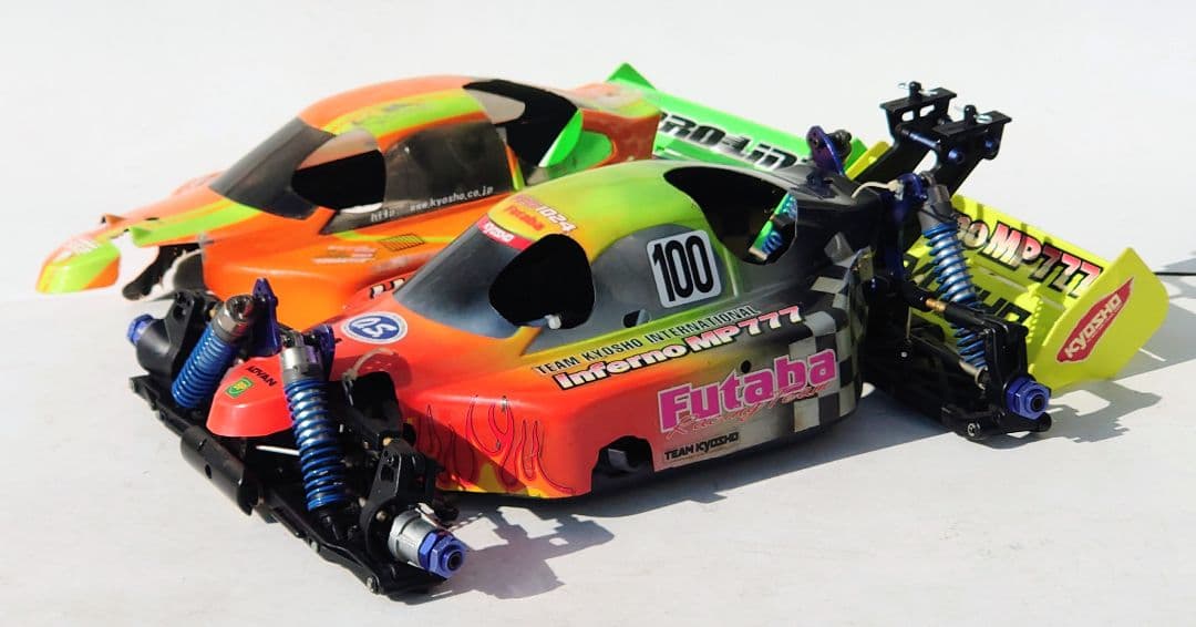 京商 1/8GP インファーノ MP777 4WDレーシングバギー シャーシ