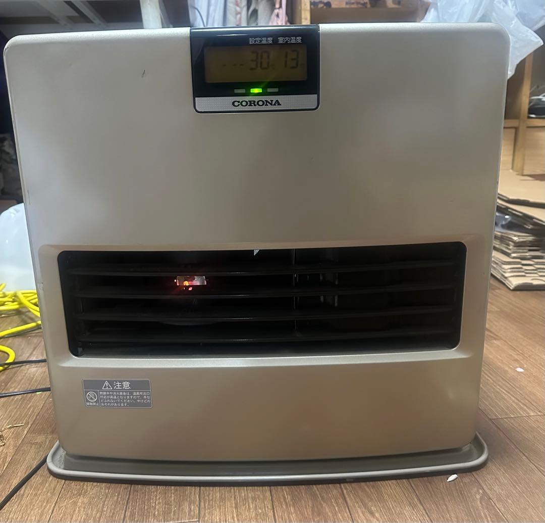 15畳コロナ石油ファンヒーターホワイトFH-EX5710E7