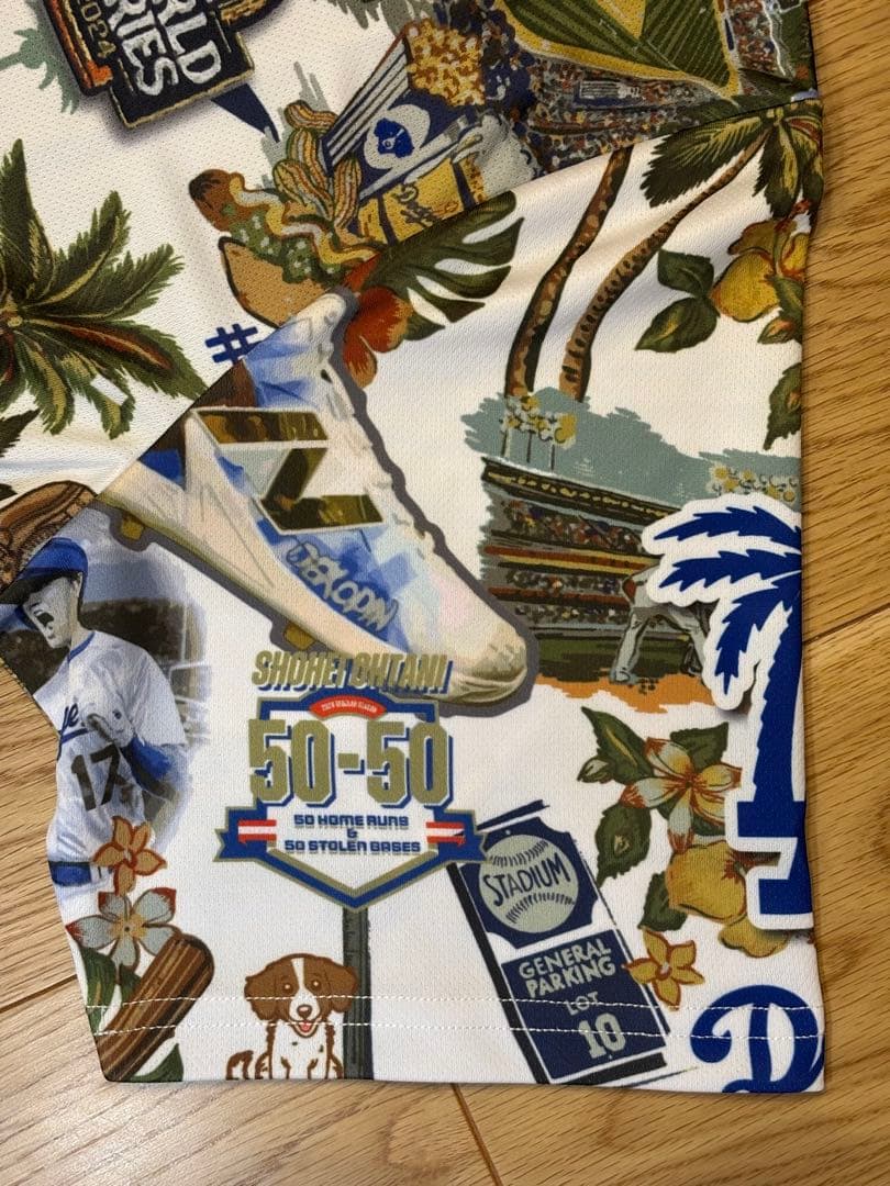 ⭐️期間限定価格⭐️【2025最新・非売品】大谷翔平 サインアロハユニフォーム