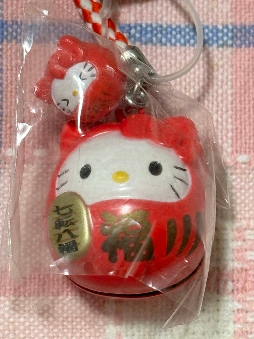 ハローキティ根付ストラップ 開運祈願６種セット